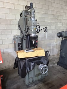 Moore #G18, jig grinder, 11" x 24" table, hardened V shaped table ways & saddle ways, serial #G3491