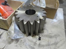 Pinion gear, 17 tooth, 15.75" dia., 11" wide, unused, new surplus
