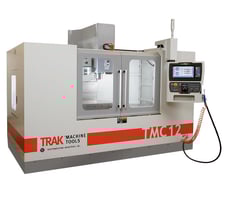 Trak #TMC12, toolroom maching center, 16 automatic tool changer, 50" X, 27" Y, 25" Z, 8000 RPM, #40, 23.62" x