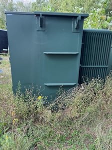 500 KVA 27600Wye/13800 Primary, 600/347 Secondary, CES, padmount transformer, dead front radial feed, 2015