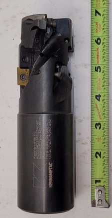 Kennametal K2003R402AN25408C Indexable Milling Cutter - 2" Shank