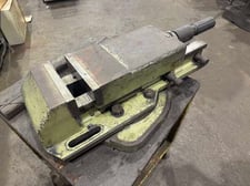 Advanced Advanced Lock System System machine vise, 8" vise opening, 30" vise length, swivel base
