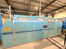 Braun #Delta-3S32, Steam Heated Flatwork Ironer, 3-Roll, 32" diameter x 120" L rolls, VFD, 480 V., 1993