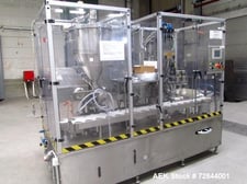 Lieder #RCC-1, Cosmetic Jar Filling & Capping Line, 15ml to 550ml, 20-55 JPM, 2005
