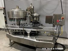 Federal #188R, Rotary Filler and Capper, 16oz w/ 38mm caps, LR, AB VFD Control, 230 V.