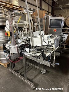 Wild Goose-Meheen, 6-Head Inline Bottle Filler, 12oz Bottles, 35-40 BPM, reconditioned, 2014