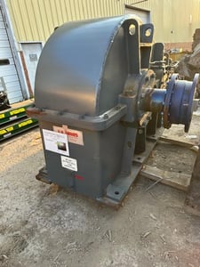 50 HP @ 1150 Input RPM, Chicago Gear #440-HT, 120.00:1 Ratio, 258579, 2.0 service factor