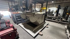 10000 lb. Preston-Eastin #PA100HD-12, welding positioner with 54" round table