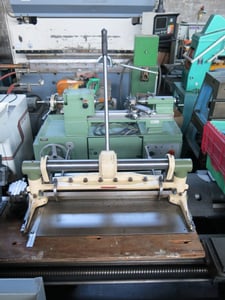 Diacro #4, Hand Shear, 24" x 16 gauge, w/ Back Gauge