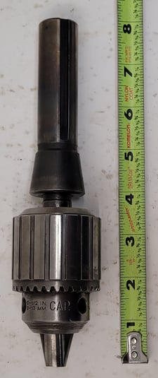 Jacobs 34-06 6 Taper Ball Bearing Chuck w/ R8 Holder