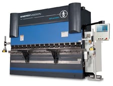 551 Ton, Energy Mission #PBS-5040, press brake, 160", 23.6" daylight, 14.8" stroke, 21.6" throat, 8.7" x