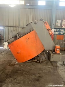 Eirich #RV-15, Muller Mixer, 750L, 1200 kg Capacity, 75 HP Tool, 304 Stainless Steel