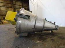 115 cu.ft., JH Day #Mark-II, Nauta Mixer, 304 Stainless Steel, 72" diameter x 130" H, 14" diameter 15 HP