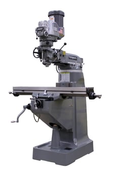 Bridgeport #Series-1, Vert Mill, 33" X, 12" Y, 16" Z, 18.75" throat, 12" Ram, 9" x 49" table, 1.875" spindle