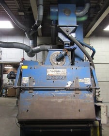 7 cu.ft. Wheelabrator #TMR-7, Rubber Belt Tumblast, Just Serviced, Includes New Spare Belt