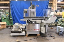 8" x 20" Okamoto #ACC-8.20EX, hydraulic surface grinder, Fanuc MDI, 8" x 1" x 1.25" wheel, coolant, 2000