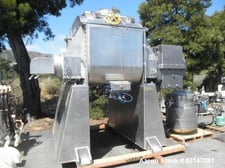 Aaron Process #MBG200-125, Vacuum Drying Sigma Mixer, 26.74 cu.ft., 200 gallon, 304 Stainless Steel, 125 HP