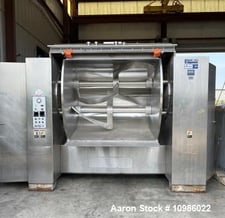 Peerless #DA650, Double Arm Mixer, 4,400 lb, 150/75 HP, 121 cu.ft.