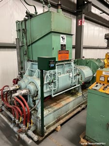 Toshin #TDS75-100MF, Double Arm Dispersion Mixer, 19.8 gallon, 100 HP, Stainless Steel, 480 V., 213 psi jacket