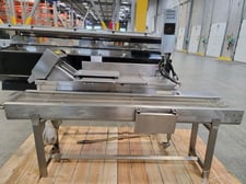 Anko #AF-589, fry machine with conveyor CV-2000, 330mm belt width, 2016