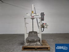 1 HP Myers #RAM, Can Press Out Stand, 18" diameter platen, 208-230/460 V., 1990