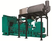 1500 KW Cummins #DQGAS, Diesel Generator Set, Standby, 277-480 Volts, 2022