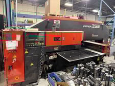 20 Ton, Amada #Vipros-255, CNC turret punch press, Fanuc 18P, 31 station, 2000