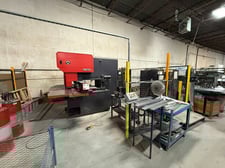 30 Ton, Amada #OCTO, CNC turret punch press, 9 station, Fanuc System 6M, 1984