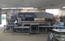 33 Ton, LVD, Strippit #1500H30, CNC hydraulic turret punch, 100.43"X, 63.75"Y, 1998