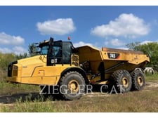 Caterpillar 745, Articulated Truck, 4819 hours, S/N: 3T600482, 2018