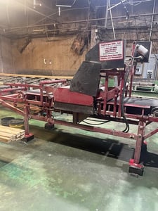 Wood-Mizer, 3-Way Sorting Table, fixed blade