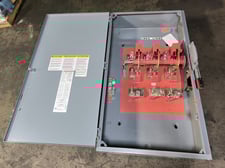 400 Amp. Square D, H325N, Fusible Safety Disconnect Switch, 240 Volts, 3PH, 3P, Indoor, unused