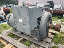 800 HP 1800 RPM Teco Westinghouse, Frame 6808BZ, TEFC BB, 2300/4160 Volts