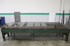 14' L x 5' width x 1" thick Heavy duty welding/fixture table,