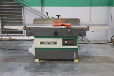 16" Ironwood #JT400, helical head jointer, 96" table length, 7.5 HP, 6" dust port, 480 V.