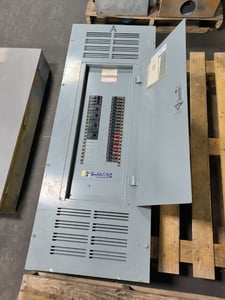 400 Amps, Square D, NQOD442L400, Panelboard, 120-240 Volts, 3PH, 3/4 wire, 42 Space, QOB breakers