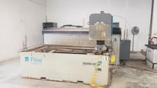 Flow #Mach-3-2513B, waterjet, 98" X, 50" Y, 7" Z, 48" x 96" table, 30 HP, 55000 psi, Flowmaster CNC Control