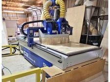 Giben #G2-Genesis-48, CNC router, 6 ATC, 98.4" X, 51" Y, 7.8" Z, 24k RPM, HSK-63F, 12 HP, 4' x8'tbl., 2015