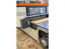Busellato #Easy-Jet, flat table machine, 4' x8'tbl., 97.8" X, 48.4" Y, 5.9" Z, 6k RPM, 2017