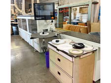 SCM #Olimpic-K360, edgebander w/ pre-mill & corner rounding, 2023