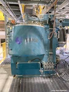 600 liter Eirich #R16, High Intensity Mixer, 75HP, 480 V., Bottom Discharge, upgraded top cleaning, unused