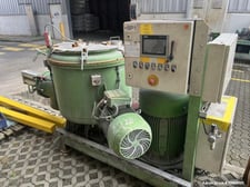 240 liter Mixaco #400CD, High Intensity Mixer, Stainless Steel, Siemens Control, 2017