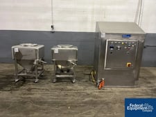 Tote Systems Bin Blender, Stainless Steel, 2x 8 cu.ft. bins