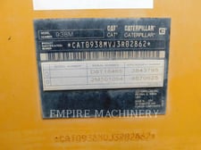 Cat 938M FC, Wheel Loader, 5976 hours, S/N: J3R02862, 2016