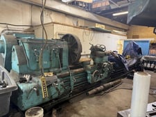 54" x 228" Monarch #36NN, engine lathe, 39" 4-jaw chuck, 2" hole, 25 HP, taper attachment, steady & follow