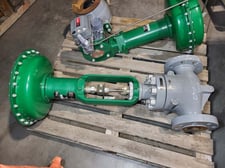 Image for 3" Fisher Controls, class 900 control valve HPT with size 60 actuator 657, new surplus