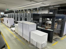 Heidelberg #Speedmaster-102-8P, Sheetfed offset printer, (8) color, 313M impressions, 2010