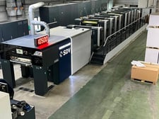 KBA #Rapida-106x-RDC-8-SW5+L, Sheetfed offset printer, (8) Color, Coater, 157M impressions, 18000 SPH, 2020