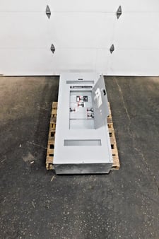 400 Amp. General Electric, Spectra Series, panelboard, 4-wire, 277/480Y Volts, 3 phase