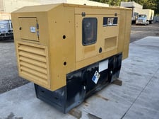 60 KW Caterpillar #D60-4S, diesel generator set, 277/480 Volts, 3-phase, 648 hours, 1800 RPM, Perkins C4.4
